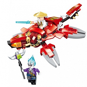 Конструктор - Дракон с аксессуарами, 146 деталей (Enlighten Brick, C605- BRICK2201 (С)